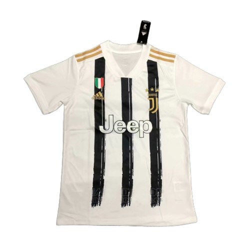 Tailandia Camiseta Juventus Primera equipación 2020-2021 Negro Blanco